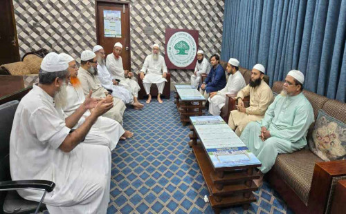 বাংলাদেশ খেলাফত আন্দোলনের সঙ্গে এনসিপির মতবিনিময় 