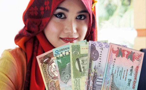 বাংলাদেশি টাকায় আজকের মুদ্রা বিনিময় হার 