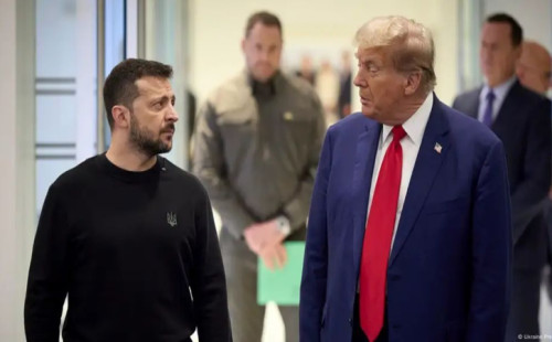 ইউক্রেন যুদ্ধ বন্ধে ট্রাম্পকে জেলেনস্কির আহ্বান 