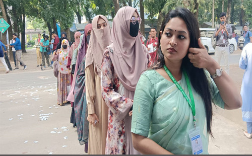 রাকসুর ভোটগ্রহণ শুরু 