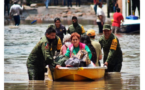 মেক্সিকাতে বন্যায় নিহত ৭০ 