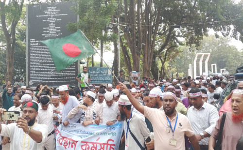 ৫ শতাংশ ভাতা না মেনে অনশনের ঘোষণা, জোরালো হচ্ছে কর্মবিরতি 