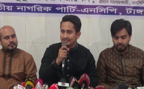 শাপলা প্রতীক নিয়েই আগামী নির্বাচনে অংশগ্রহণ করব : সারজিস আলম 