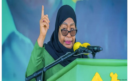 তানজানিয়ায় শপথ নিচ্ছেন হাসান 