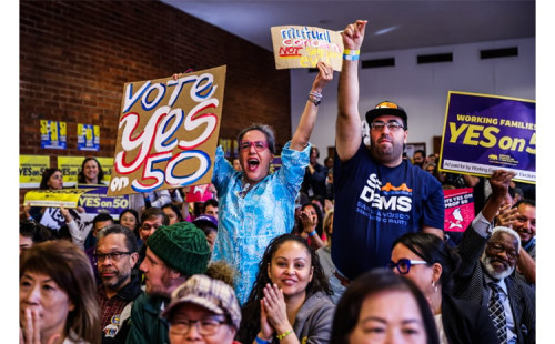 ট্রাম্পকে ক্যালিফোর্নিয়ার ‘না’ 