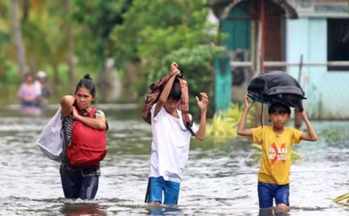 ফিলিপাইনে ঘূর্ণিঝড়ের আগে ১০ লাখ মানুষ স্থানান্তর 