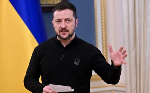 লন্ডনে জেলেনস্কি 