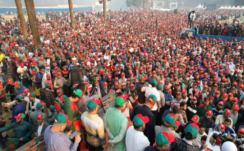 জামায়াতের যুব ম্যারাথনে লাখো নেতাকর্মীর ঢল 