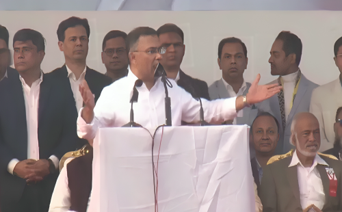 নবী (সা.) এর ন্যায়-পরায়নতার আদলে দেশ গড়াবো: তারেক রহমান 