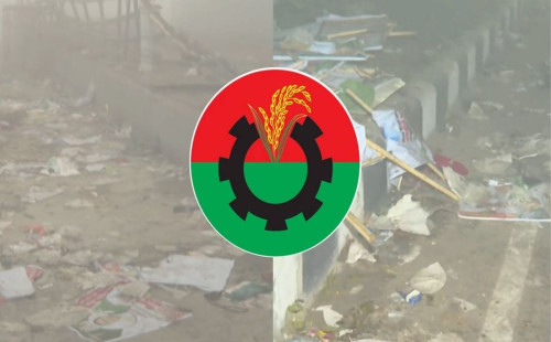 ৩০০ ফুট এলাকায় পরিচ্ছন্নতা অভিযানে নামছে বিএনপি 