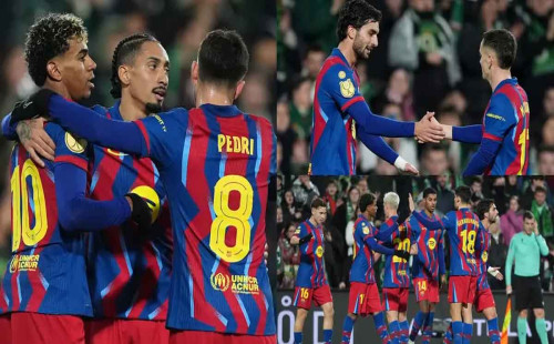 কোপা দেল রের কোয়ার্টার ফাইনালে বার্সেলোনা 