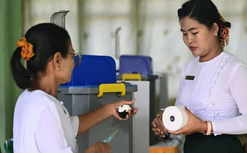 মিয়ানমারে ভোটে জয়ে পথে জান্তাপন্থী দল 