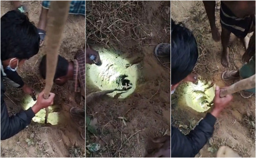 চট্টগ্রামের নলকূপের গর্তে পড়া শিশু উদ্ধার! 