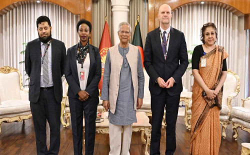 রোহিঙ্গা সংকটের একমাত্র টেকসই সমাধান প্রত্যাবাসন: প্রধান উপদেষ্টা 