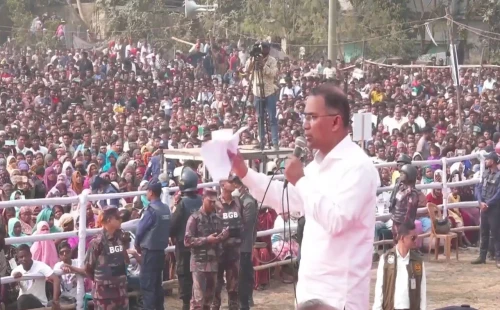 নির্বাচন নিয়ে কোনো ষড়যন্ত্র হলে দাঁতভাঙা জবাব দেওয়া হবে 