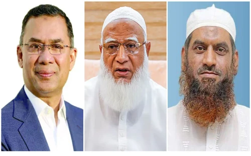 আজ জাতির উদ্দেশে ভাষণ দেবেন ৩ দলের প্রধান 