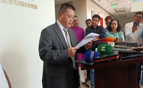 তৃতীয় পক্ষ চীন-বাংলাদেশ সম্পর্ককে প্রভাবিত করতে পারবে না : ইয়াও ওয়েন 