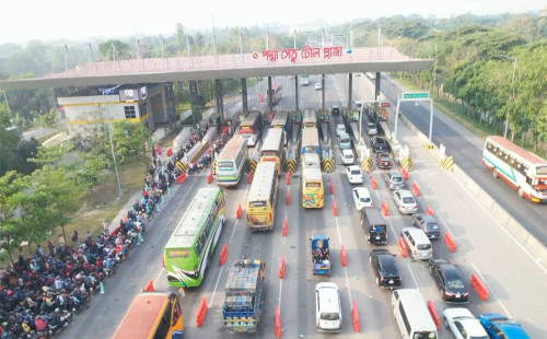 দুই দিনে পদ্মা সেতুতে টোল আদায় প্রায় ৯ কোটি টাকা 