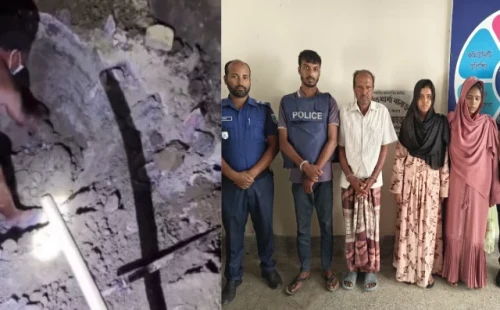 পরকীয়া প্রেমিককে হত্যার পর মরদেহ ঘরের ভেতর পুঁতে সিমেন্ট ঢালাই 